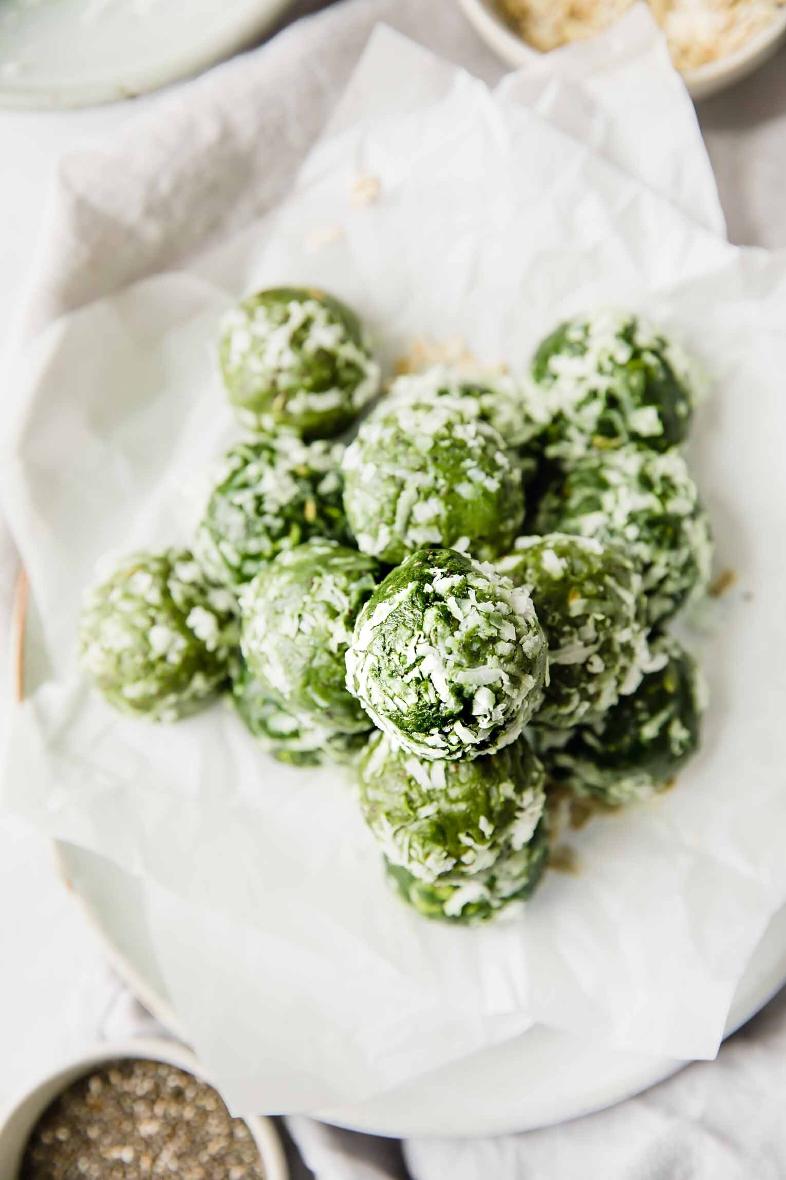 Matcha Energy Bites